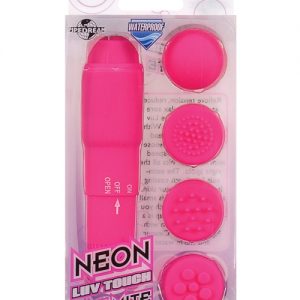 Neon luv touch mini mite waterproof - 4 interchangeable heads pc