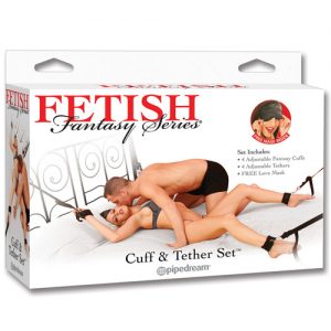 Fetish fantasy series cuff & tether set