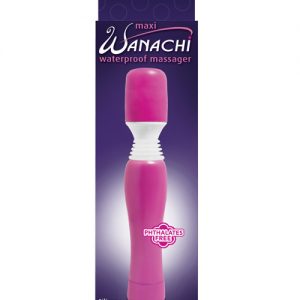 Maxi wanachi waterproof massager - pink