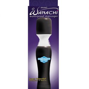 Maxi wanachi waterproof massager - black