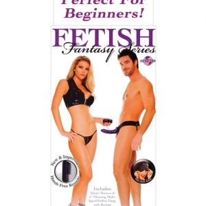 Fetish fantasy series for him or her vibrating hollow strap-on -