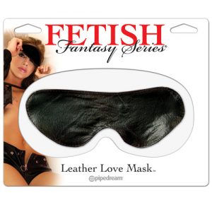 Fetish fantasy series love mask leather blindfold