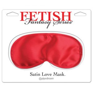 Fetish fantasy series satin love mask - red