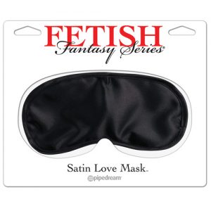 Fetish fantasy series satin love mask - black