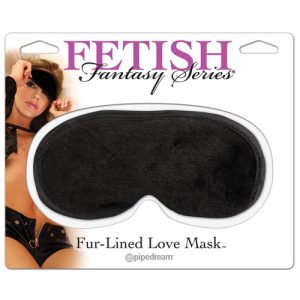 Fetish fantasy series fur-lined love mask