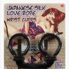 Love rope wrist cuffs - black