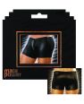 Male power pouch shorts black o/s